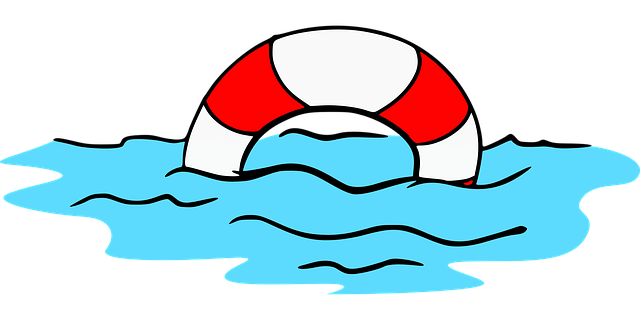Rettungsring im Wasser